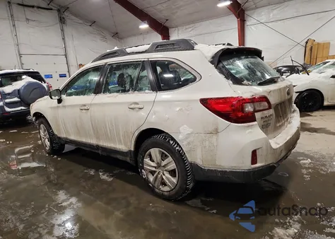 2016 Subaru Outback 2.5I z USA, uszkodzony, nr VIN 4S4BSAAC1G3301110